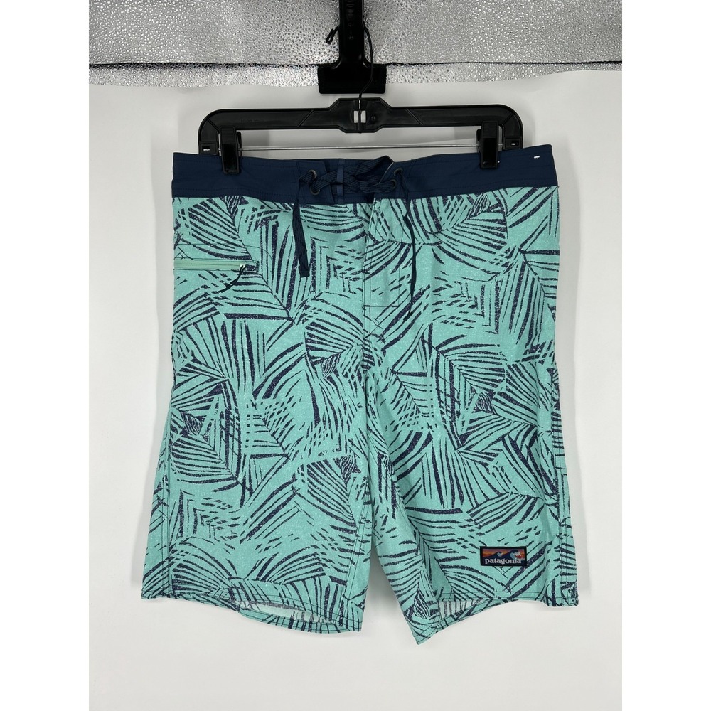 Patagonia Wavefarer Board 21 Shorts Floral 11" 11 Inch Inseam Mens Size 32 86543